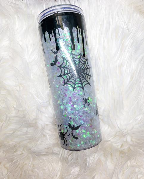 Halloween Snowglobe Tumbler