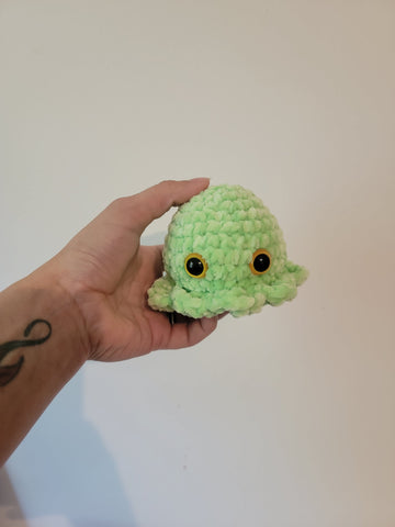 Mini Crochet Octopus (YOU PICK COLORS)