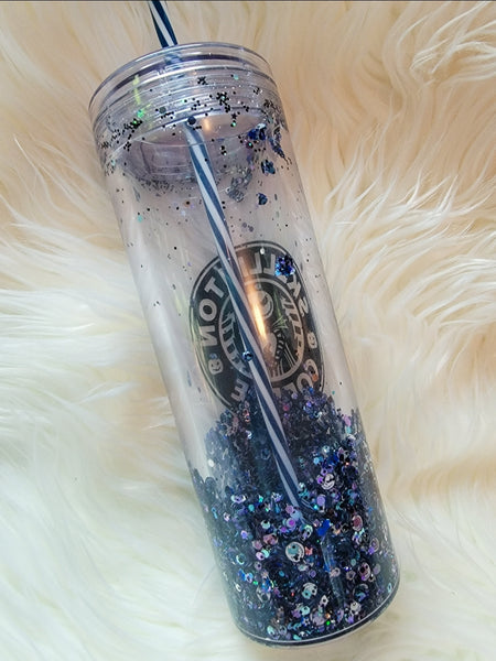 NBC Snow Globe Tumbler