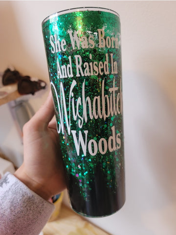 WishaB*tch Woods Snowglobe Tumbler